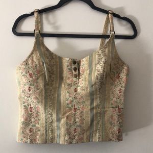 Newport News jeanology collection size 8 Bustiers top